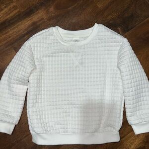 White Toddler Sweatshirt size 2T